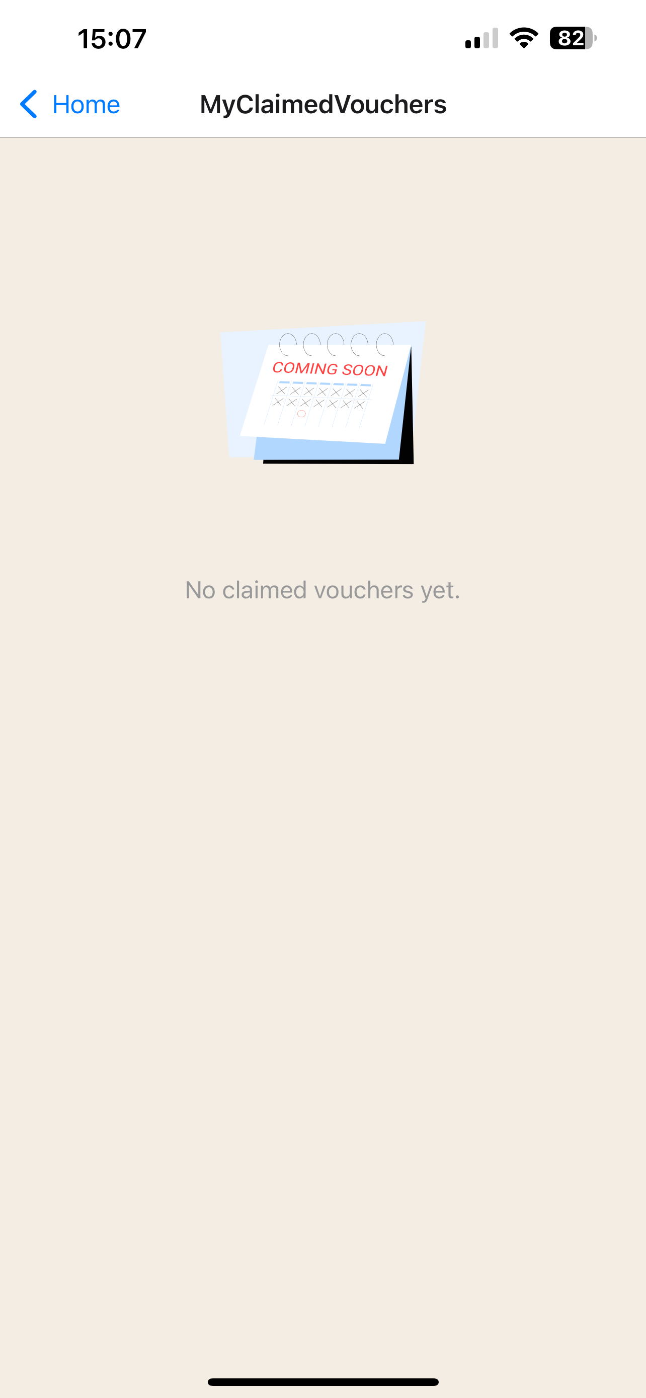 MY CLAIMED VOUCHER