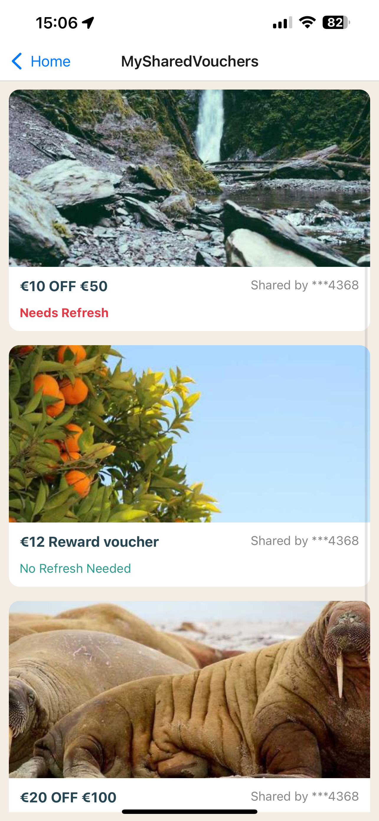 MY SHARED VOUCHER