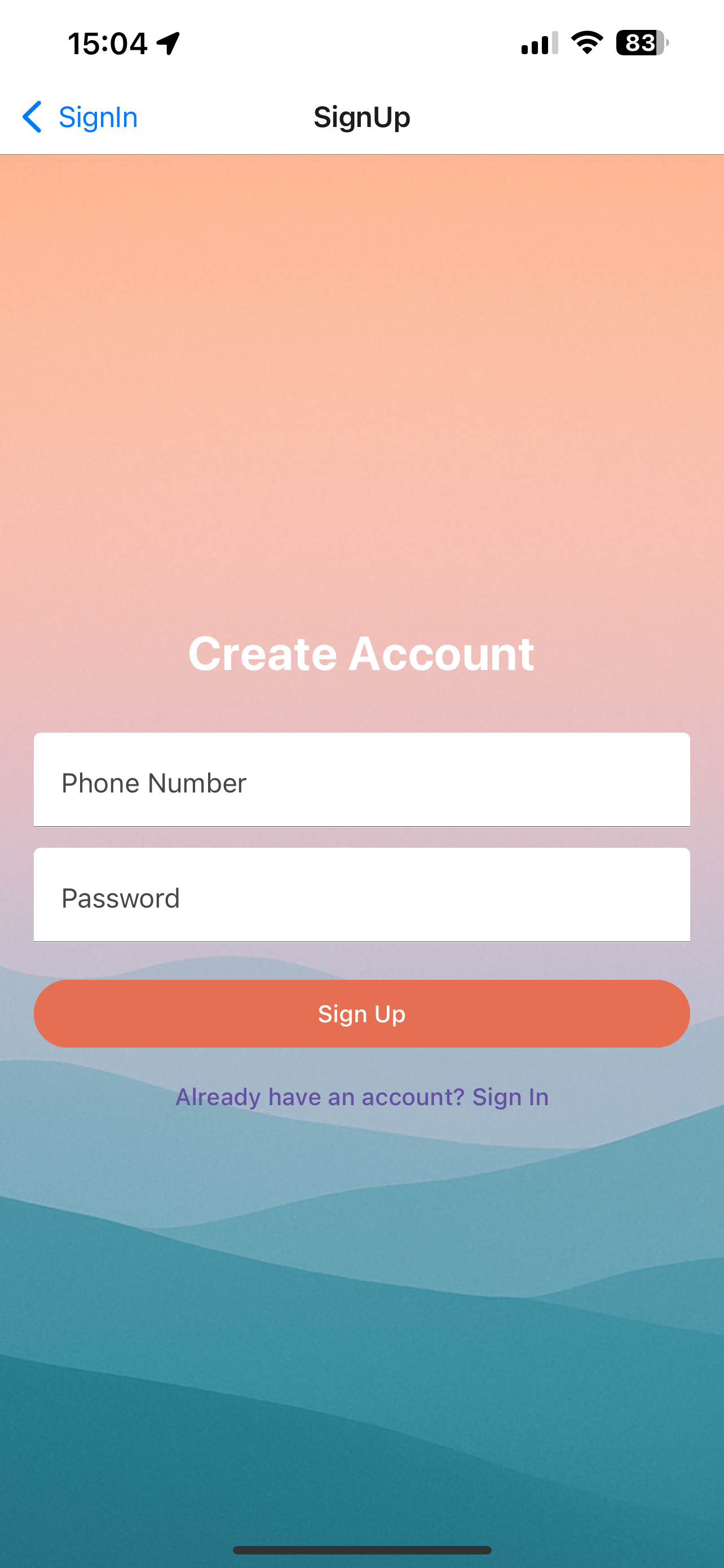 SIGN UP